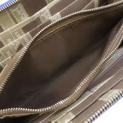 Pre-owned Hermes Blue Epsom Leather Coin Purse/coin Case ()