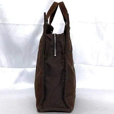 Pre-owned Hermes Brown Canvas Tote Bag ()
