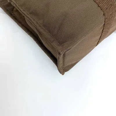 Pre-owned Hermes Brown Canvas Tote Bag ()