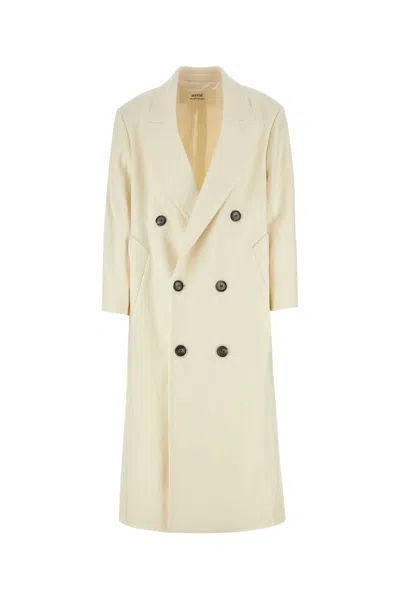 Ami Alexandre Mattiussi Wide-lapels Double-breasted Long Coat