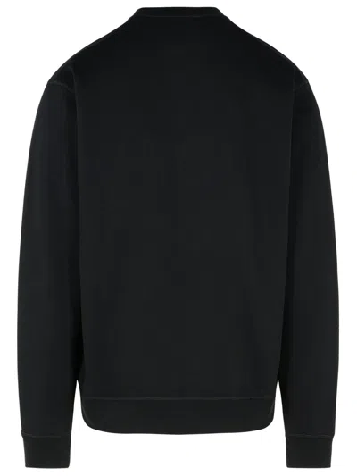 Dsquared2 Logo Print Sweatshirt In Black