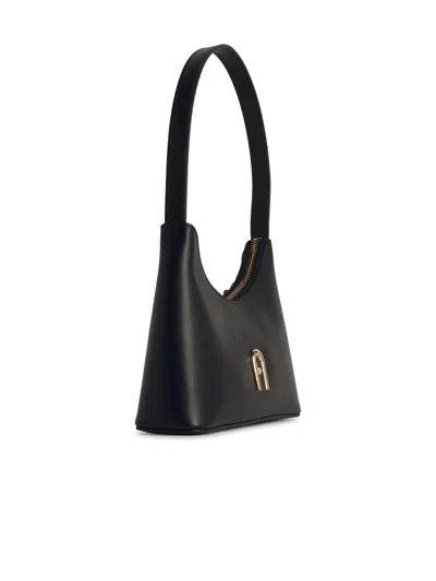 Furla Logo-plaque Leather Shoulder Bag