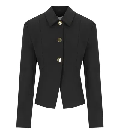 Ganni Technical Twill Blazer For