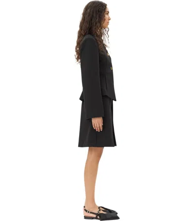 Ganni Technical Twill Blazer For