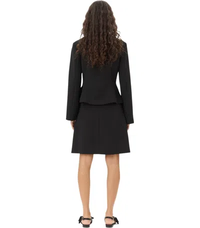 Ganni Technical Twill Blazer For