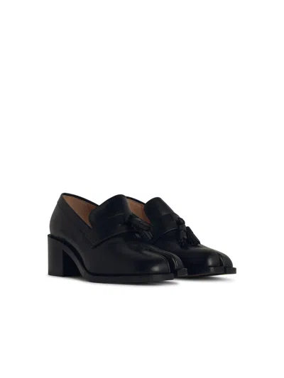 Maison Margiela Tabi Tassel-detail Leather Loafers