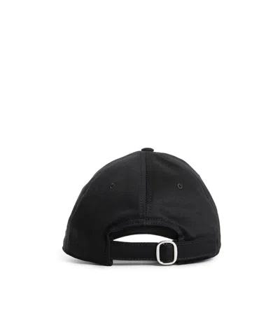 Off-white Logo Hat In Black