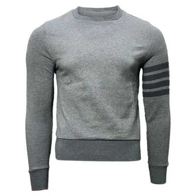 Thom Browne 4-bar Sweater In Grey Cotton In Grey