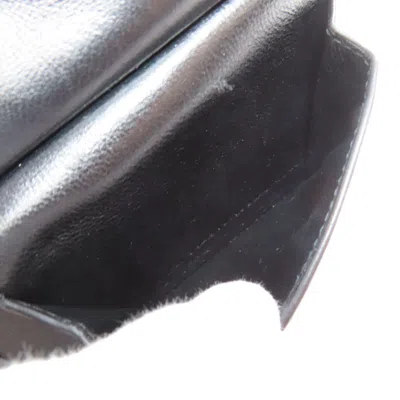 Pre-owned Balenciaga Black Leather Wallet (bi-fold) ()