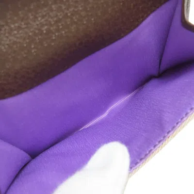 Pre-owned Bvlgari Beige Canvas Wallet (bi-fold) ()
