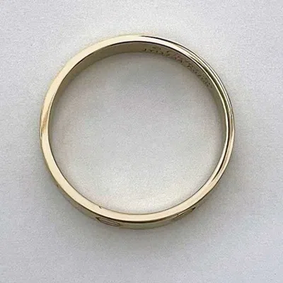 Pre-owned Cartier Yellow Gold Gold (18k) Band Ring ()