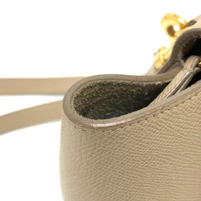 Pre-owned Celine Beige Leather Handbag Shoulder Bag ()