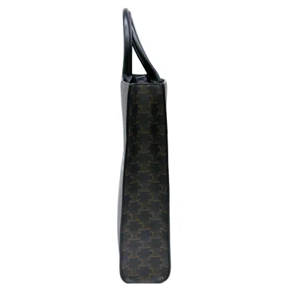 Pre-owned Celine Black Coated Canvas Handbag Shoulder Bag ()