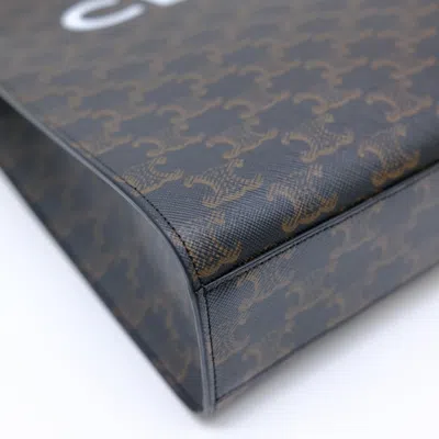 Pre-owned Celine Black Coated Canvas Handbag Shoulder Bag ()