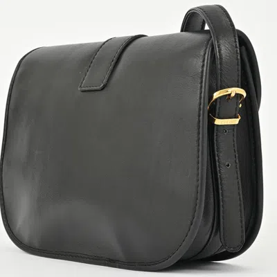 Pre-owned Celine Black Leather Shoulder Bag ()