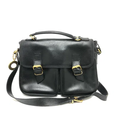 Pre-owned Celine Black Leather Shoulder Bag ()