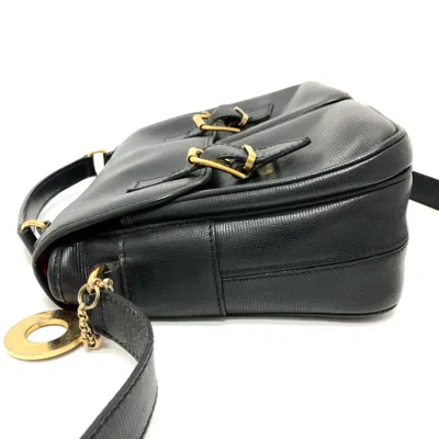 Pre-owned Celine Black Leather Shoulder Bag ()