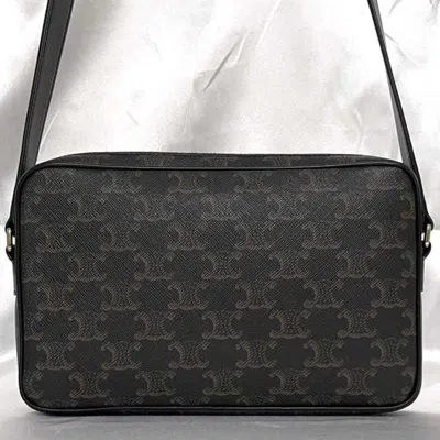Pre-owned Celine Black Pvc Leather Shoulder Bag ()