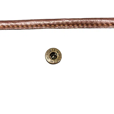 Pre-owned Celine Blue Brown Denim Leather Fanny Pack Sling Bag () In Blue, Brown