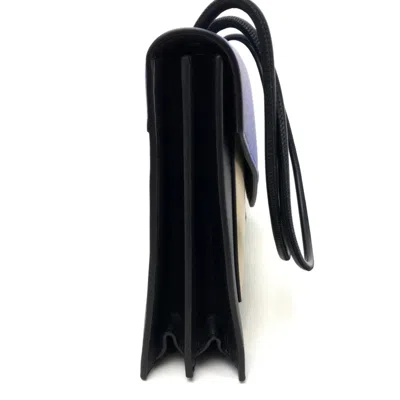 Pre-owned Celine Blue Leather Clutch Bag ()