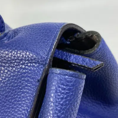 Pre-owned Celine Blue Leather Shoulder Bag ()