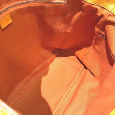 Pre-owned Celine Boogie Orange Leather Handbag Tote Bag ()