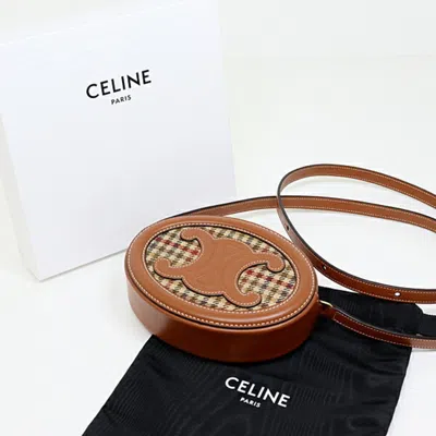 Pre-owned Celine Brown Leather Shoulder Bag ()