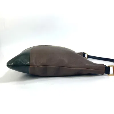 Pre-owned Celine Brown Leather Shoulder Bag ()