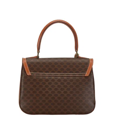 Pre-owned Celine Brown Pvc Leather Handbag Shoulder Bag ()