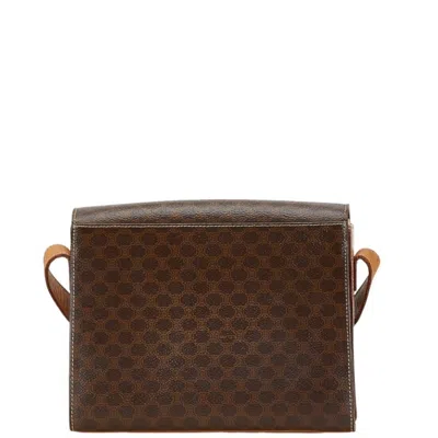 Pre-owned Celine Brown Pvc Leather Shoulder Bag ()