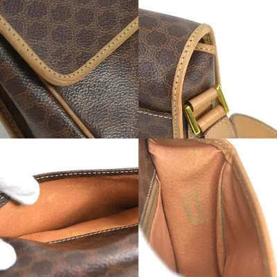 Pre-owned Celine Brown Pvc Leather Shoulder Bag ()