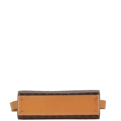 Pre-owned Celine Brown Pvc Leather Shoulder Bag ()