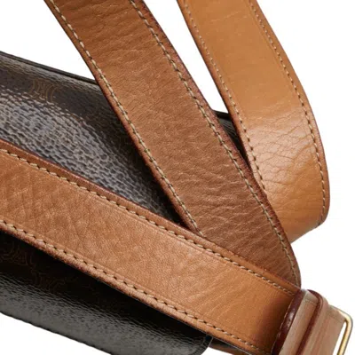 Pre-owned Celine Brown Pvc Leather Shoulder Bag ()