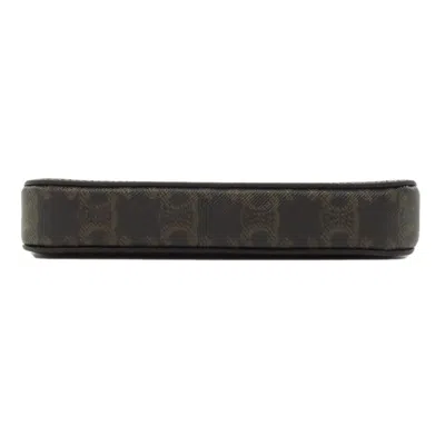 Pre-owned Celine Brown Pvc Shoulder Bag ()