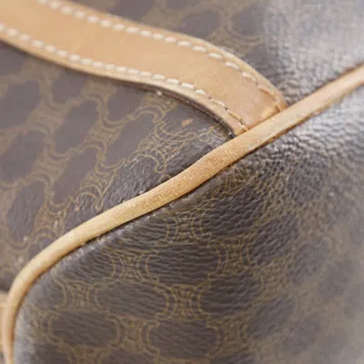 Pre-owned Celine Brown Pvc Shoulder Bag ()