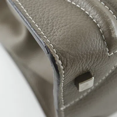 Pre-owned Celine Gray Leather Handbag Tote Bag ()