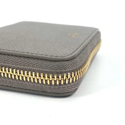 Pre-owned Celine Gray Leather Wallet (bi-fold) ()