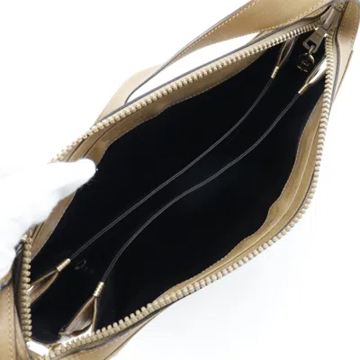 Pre-owned Celine Macadam Beige Pvc Shoulder Bag ()