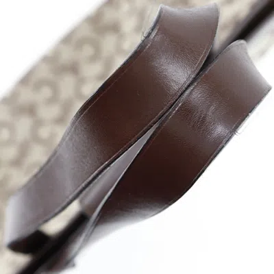 Pre-owned Celine Macadam Brown Canvas Tote Bag ()