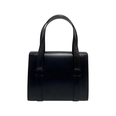 Pre-owned Celine Navy Leather Handbag Shoulder Bag ()