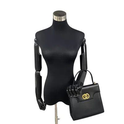 Pre-owned Celine Navy Leather Handbag Shoulder Bag Tote Bag ()