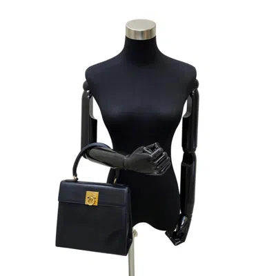 Pre-owned Celine Navy Leather Handbag Shoulder Bag ()