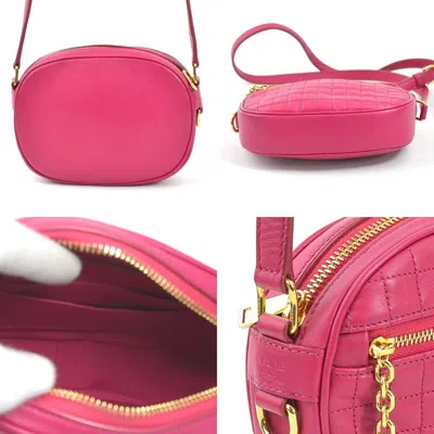 Pre-owned Celine Pink Leather Shoulder Bag ()