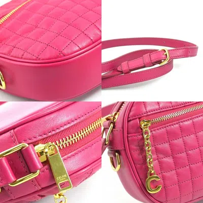 Pre-owned Celine Pink Leather Shoulder Bag ()