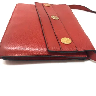 Pre-owned Celine Red Leather Shoulder Bag ()