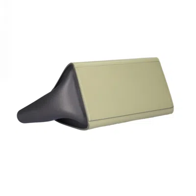 Pre-owned Celine Trapeze Beige Navy Handbag Shoulder Bag () In Beige, Navy