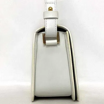 Pre-owned Celine White Leather Handbag Shoulder Bag ()