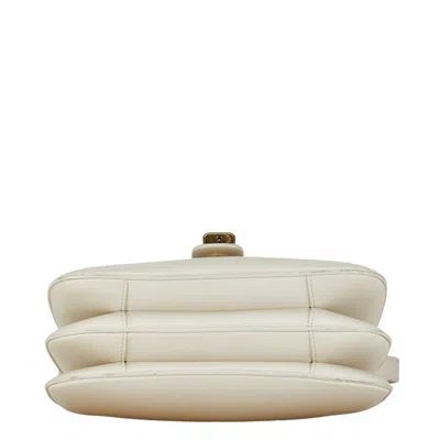 Pre-owned Celine White Leather Shoulder Bag ()