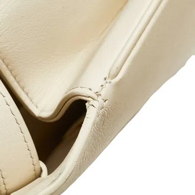 Pre-owned Celine White Leather Shoulder Bag ()