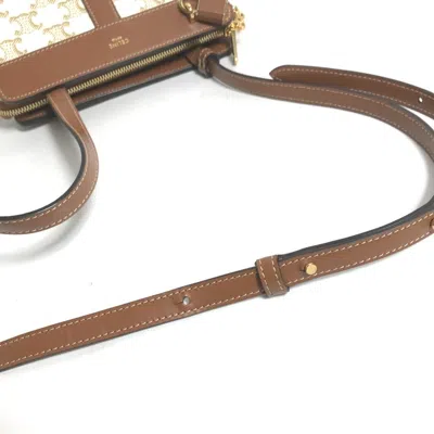 Pre-owned Celine White Leather Shoulder Bag ()